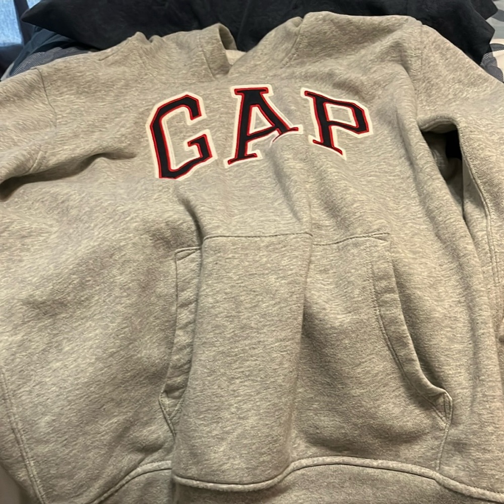 Gray gap hoodie